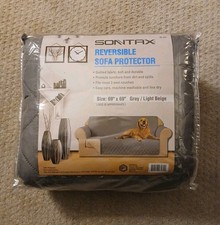 3 Seater Quilted Couch Sofa Cover Waterproof Pet Dog Mat Protector Slipcover