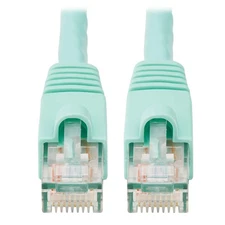 EATON N261-010-AQ Cat6a 10G Ethernet Cable, Snagless Molded UTP Network Patch