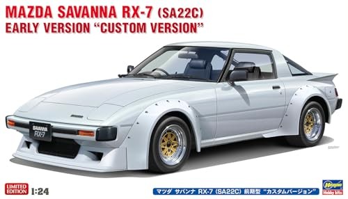 Hasegawa 1/24 Mazda Savanna RX-7 SA22C Early Version Custom Plastic Model 20760-image