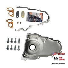 LS Timing Cover - 12633906 Front Timing Chain Cover with Gasket kit Compatible