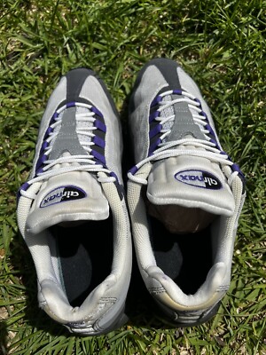 RARE Nike Air Max 95 “No Sew” size 14 Mens Purple shoes 2013  display picture 3