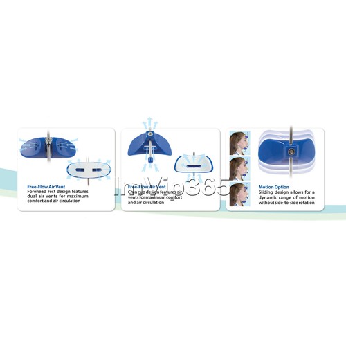 Dental Ortho Facial Reverse Pull Headgear Multi adjustable Axial Pole Style VIP - Picture 2 of 11