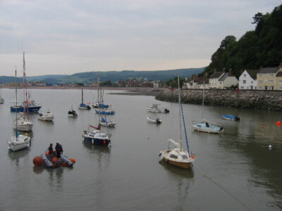 Photo 6x4 Minehead Harbour Minehead Harbour nestles under North Hill at t c2005
