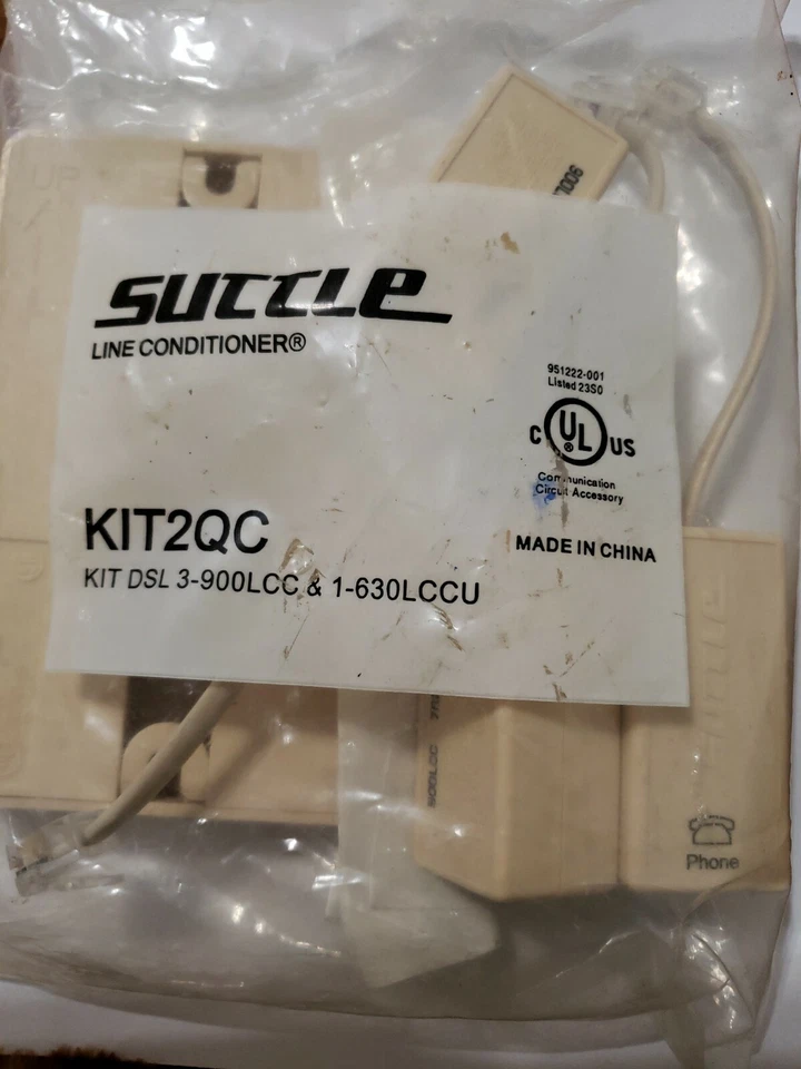 SUTTLE Wall Mount DSL Adapter Filter Phone Line Conditioner with 3 DSL filters - Image 3 of 4