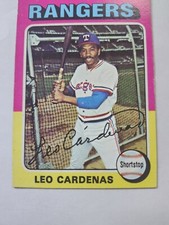 1975 Topps Baseball Leo Cardenas #518 NM