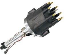 FiTech Go Spark Distributor Designed For the Chevy V8 w/mech. Adv, dual pick-up