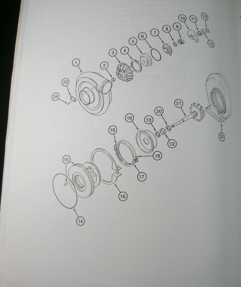 CASE 9060 Hydraulic Excavator Tractor Parts Manual Book Catalog List 8-90110 OEM - Image 3 of 4