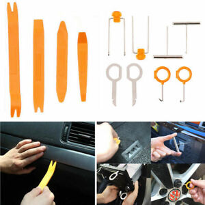 12X Car Radio Door Clip Panel Trim Dash Audio Plastic Removal Pry Tools Moulding