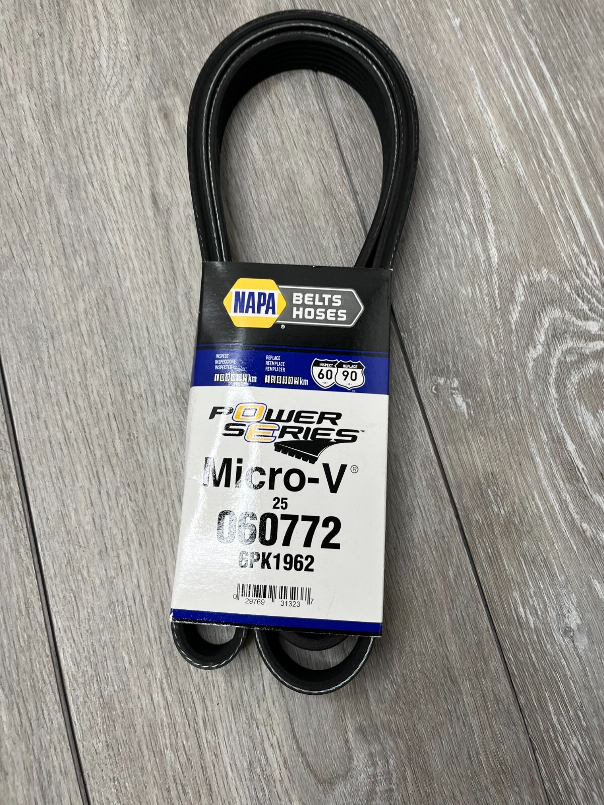 Napa 25060772 Belts Hoses Power Series MicroV Serpentine Belt eBay