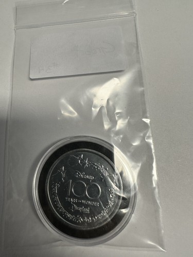 Disney 100th Anniversary Coin Medallion 2023 Disneyland Groot Guardians Galaxy - Picture 3 of 3