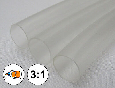 1/2" Yellow Heat Shrink Tube 3:1 Dual Wall Adhesive Glue Marine/to 0.5" 1 FOOT