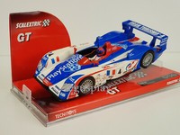Slot Car Scx Scalextric 6333 Audi R8 #4 Playstation 24H. Le Mans 2005