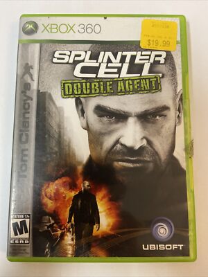 Tom Clancy's Splinter Cell: Double Agent (Microsoft Xbox 360, 2006) CIB & Tested