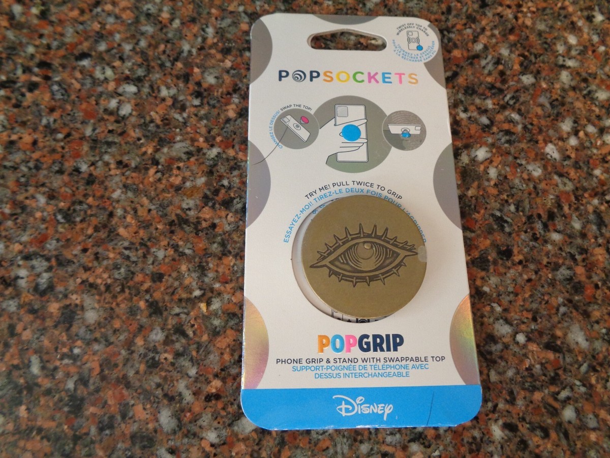 Hocus Pocus Popsocket Book of Spells Eye Gold Cell Phone Stand