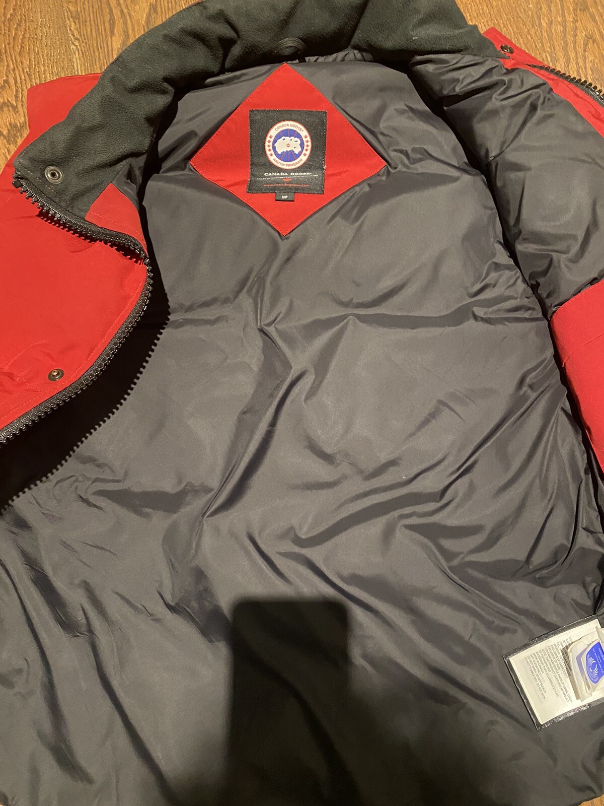 CANADA GOOSE freestyle Vest Men Jacket size small S RED 4151M Authentic thumbnail 8