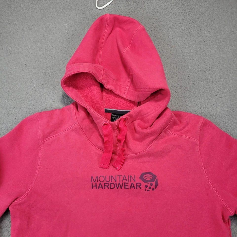 Mountain Hardwear Hoodie Womens Medium High Neck Pullover Sweatshirt Outdoor - Image 3 of 4