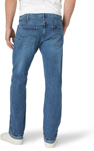 Pantalones de mezclilla Lee Legendary para hombre calce ajustado pierna recta - Imagen 11 de 20