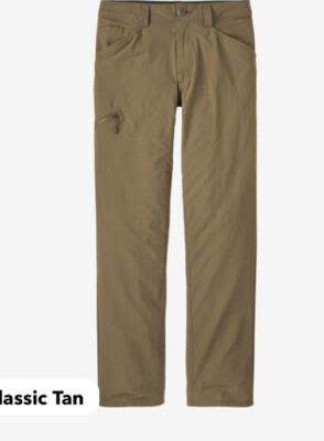 PATAGONIA quandary pants hiking 55176 stretch nylon 38 SHORT x 25