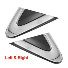 FOR 2015-2017 CHRYSLER 200 LEFT&RIGHT MIRROR FLAG COVER CORNER MOLDING