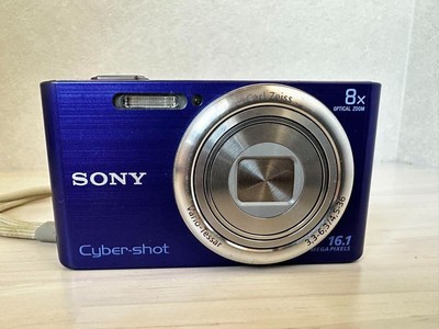 Sony Cyber-shot DSC-W730 16.1MP Digital Camera - Blue for sale