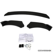 Universal Front Bumper Lip Chin Spoiler Splitter Fit For Honda Bmw Audi