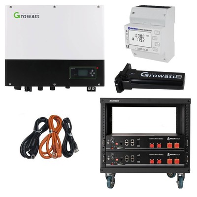 Growatt SPH3600 0% MwSt §12 III UstG 3,6kW mit Pylontech US2000C 4,8kWh Speicher