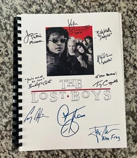 The Lost Boys Horror Movie autographed Script Reprint Full Screenplay Script