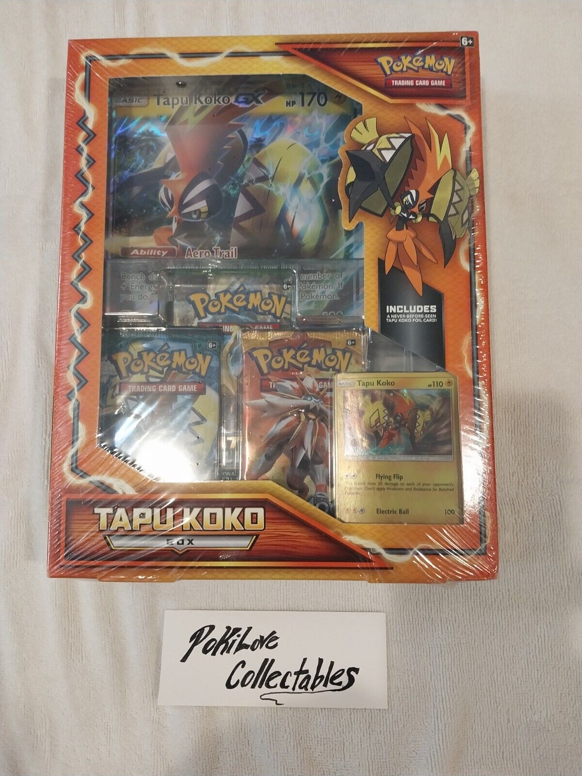 Pokémon TCG: Shiny Tapu Koko GX Box