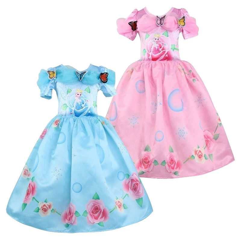 Vestidos informal de Frozen de verano para niñas