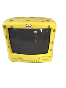 Spongebob Squarepants Crt 13 Tv Dvd Combo Sb351 Retro Gaming Minimo Uso Ebay