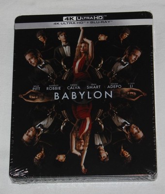 Steelbook 4K Ultra HD + Blu-ray: Babylon - Rausch der Ekstase - Deutsche Tonspur