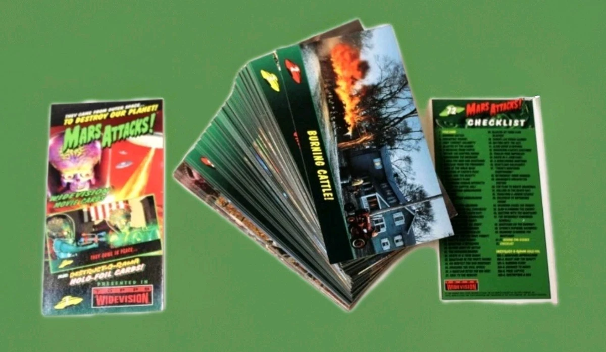 Mars Attacks! Horror Trading Card Sets for sale | eBay