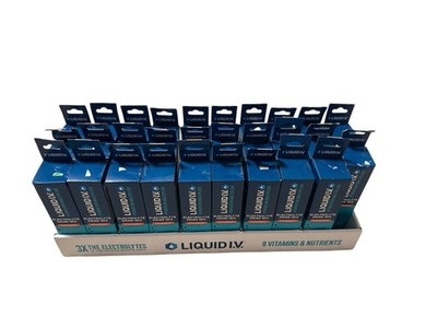 Liquid I.V. Hydration Multiplier Electrolyte Drink  Mix  Strawberry  90 Sticks  