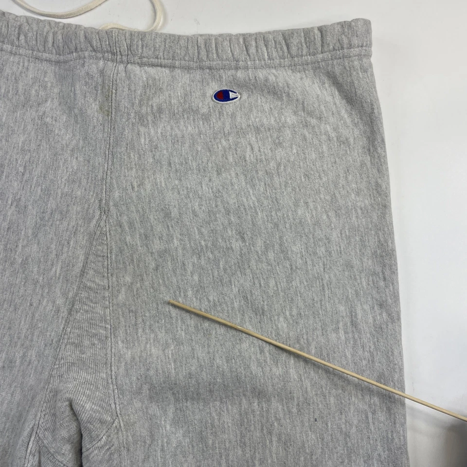Pantalones deportivos vintage Champion tejido inverso talla XL gris años 90 Foto 4 de 4