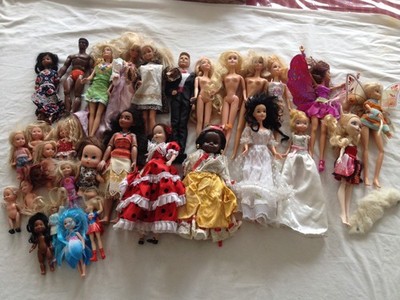 konvolut barbie und ken und andere puppen