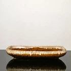 Van Briggle Pottery Brown Drip Center Bowl