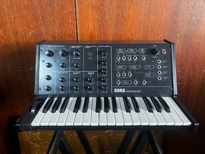 Korg MS-10 MS10 Vintage Analog Synthesizer | eBay