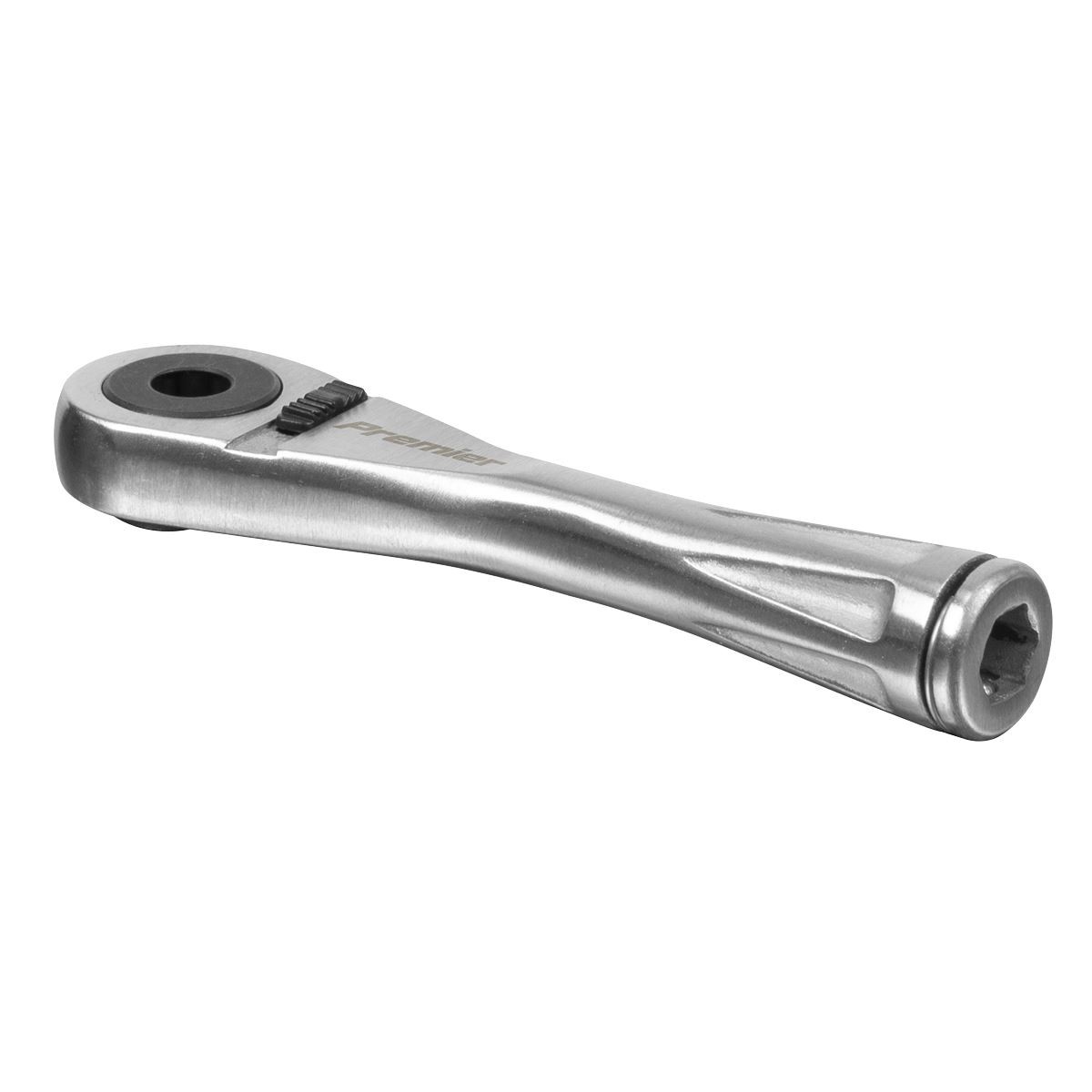 Sealey Bit Driver Ratchet Micro 1/4""Hex Stainless Steel AK6962