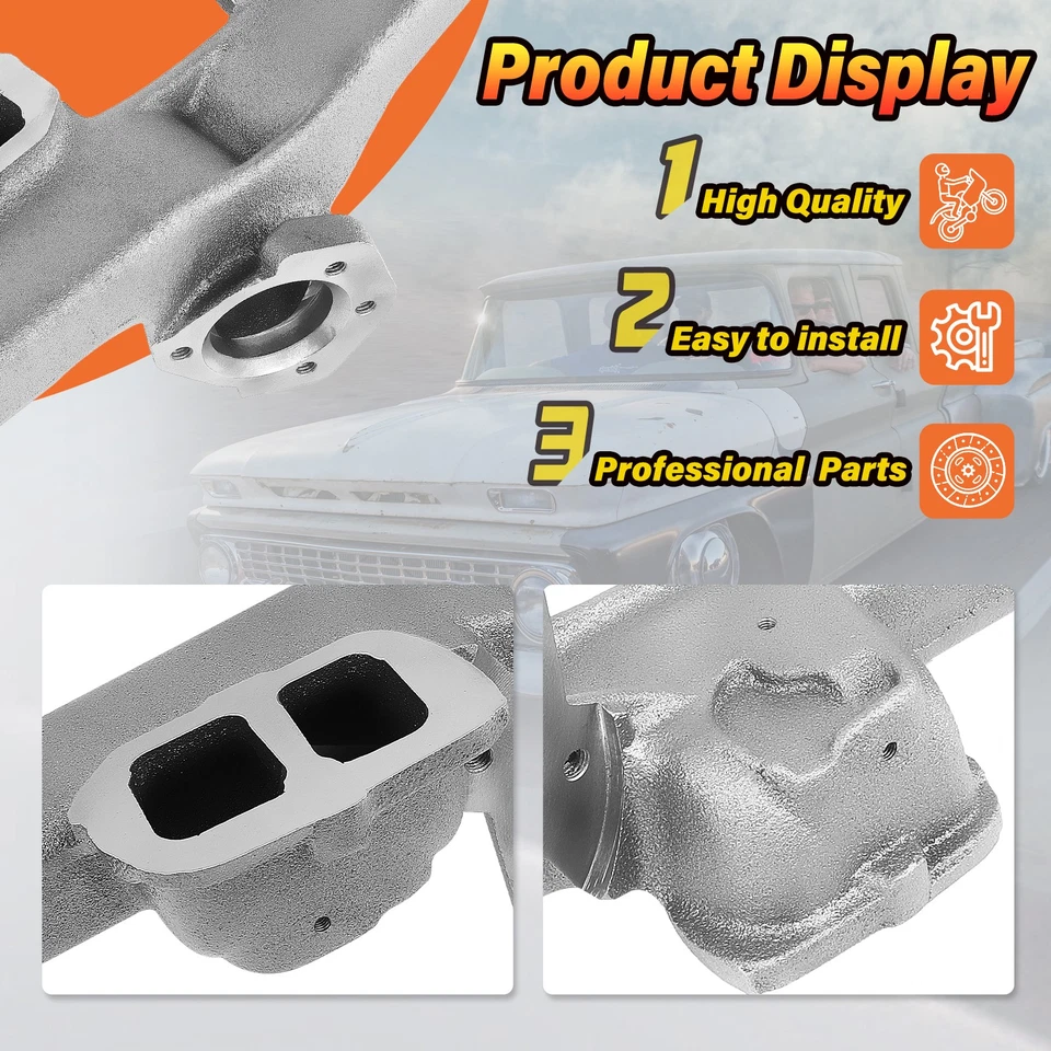 Manifold 00464136 for Chevrolet C10 C20 K20 Pickup 194 230 250 292 Engine Foto 4 de 4