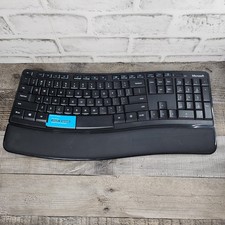 Microsoft Sculpt Comfort Black Ergonomic Wireless Desktop Keyboard No Dongle