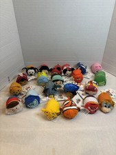 Disney Tsum Tsum Plush Mixed Lot of 21 Mini Collectible Characters 15NWT 6NWOT