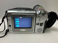 Sharp Viewcam VL-H890U Hi8 Camcorder 220x Zoom Rotating Lens LCD Stabilization