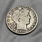 1910-S BARBER HALF DOLLAR (K16)