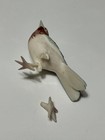 Antique Japanese Hand Carved & Painted Polychrome Bird Sculpture — photo 10