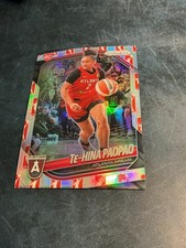Te-Hina Paopao 2025 Panini Prizm WNBA RC #61 WNBA Logo Prizm Atlanta Dream