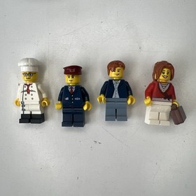 Lego City Set 60050 Taxi And 4 Mini Figures