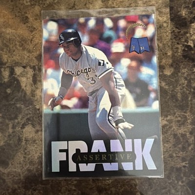 rare frank thomas baseball cards 1990 Signed Score ROOKIE Card RC HOF-White Sox-Beckett Frank Thomas~**RARE** 1990 *ERROR BACK*Donruss~White
