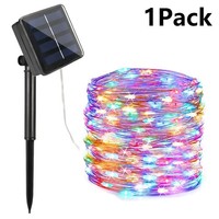 Solar Led Lichterkette AußEn Garten Terrasse Weihnachtsdeko IP65