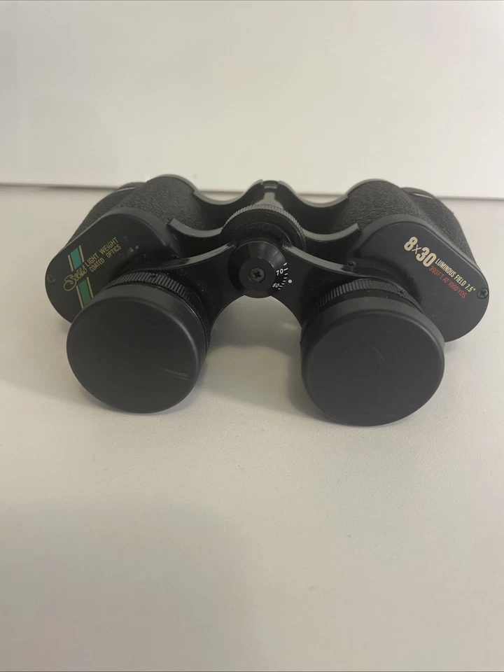 Selsi Luminous 8X30 Binoculars with Case - Image 2 of 4