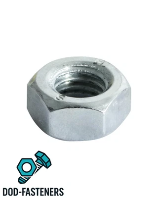 PRO-FASTENERS Hex Steel Full Nuts Zinc Plated M2 - M36